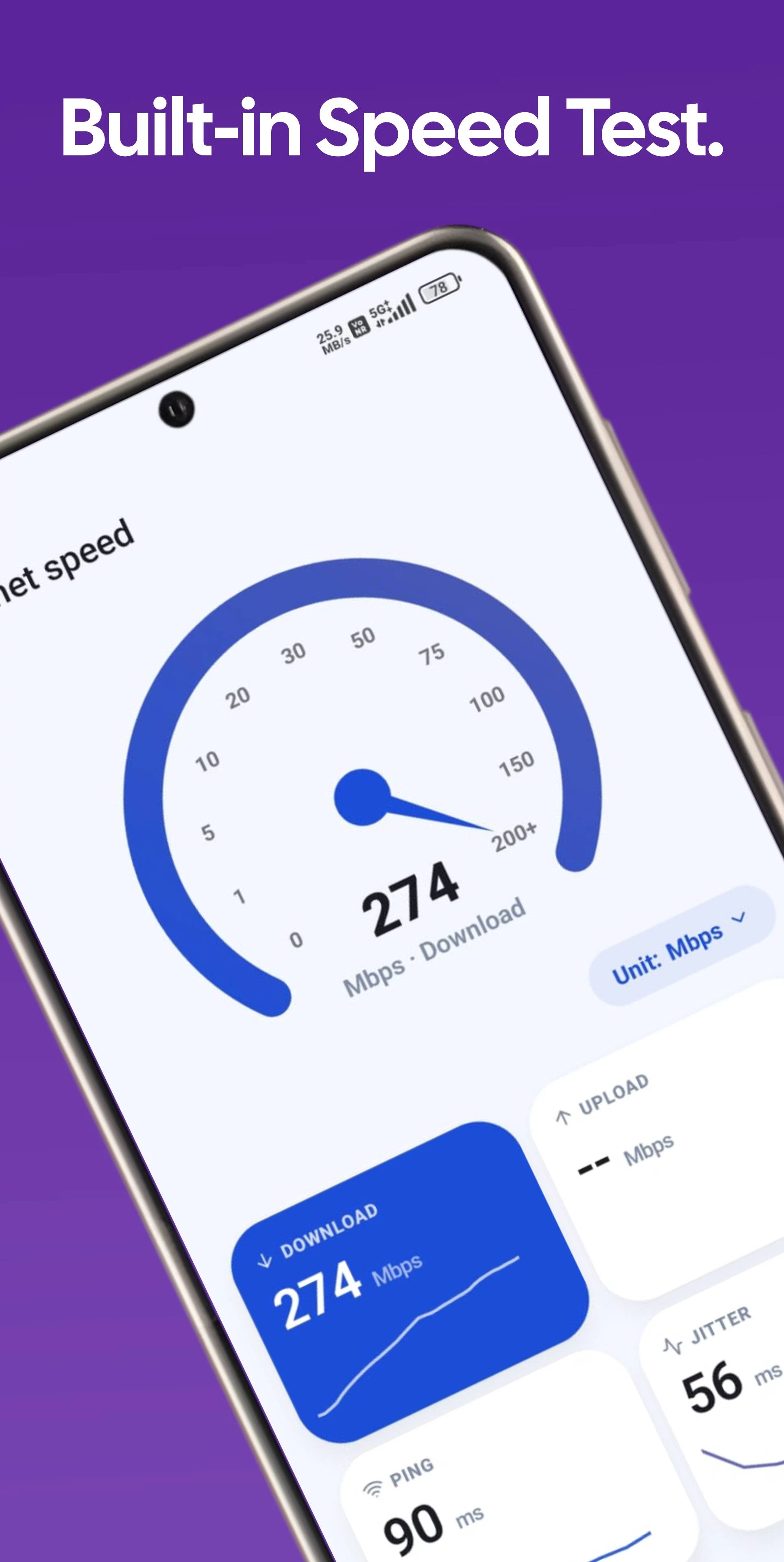 Data Usage Monitor &Speed Test screenshot